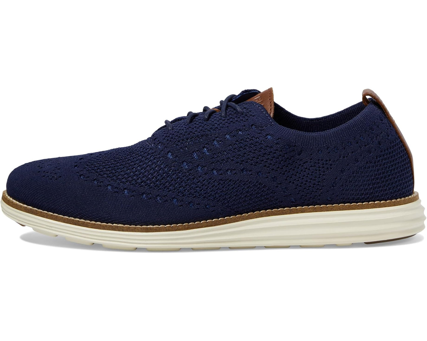 Men's Cole Haan Original Grand Stitchlite Wingtip Oxford Navy/Ivory