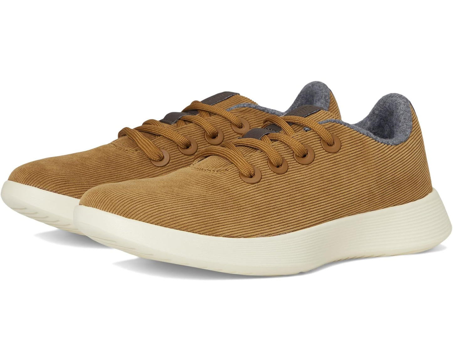 Men's Allbirds Runner NZ Corduroy Dark Tan (stony Cream)