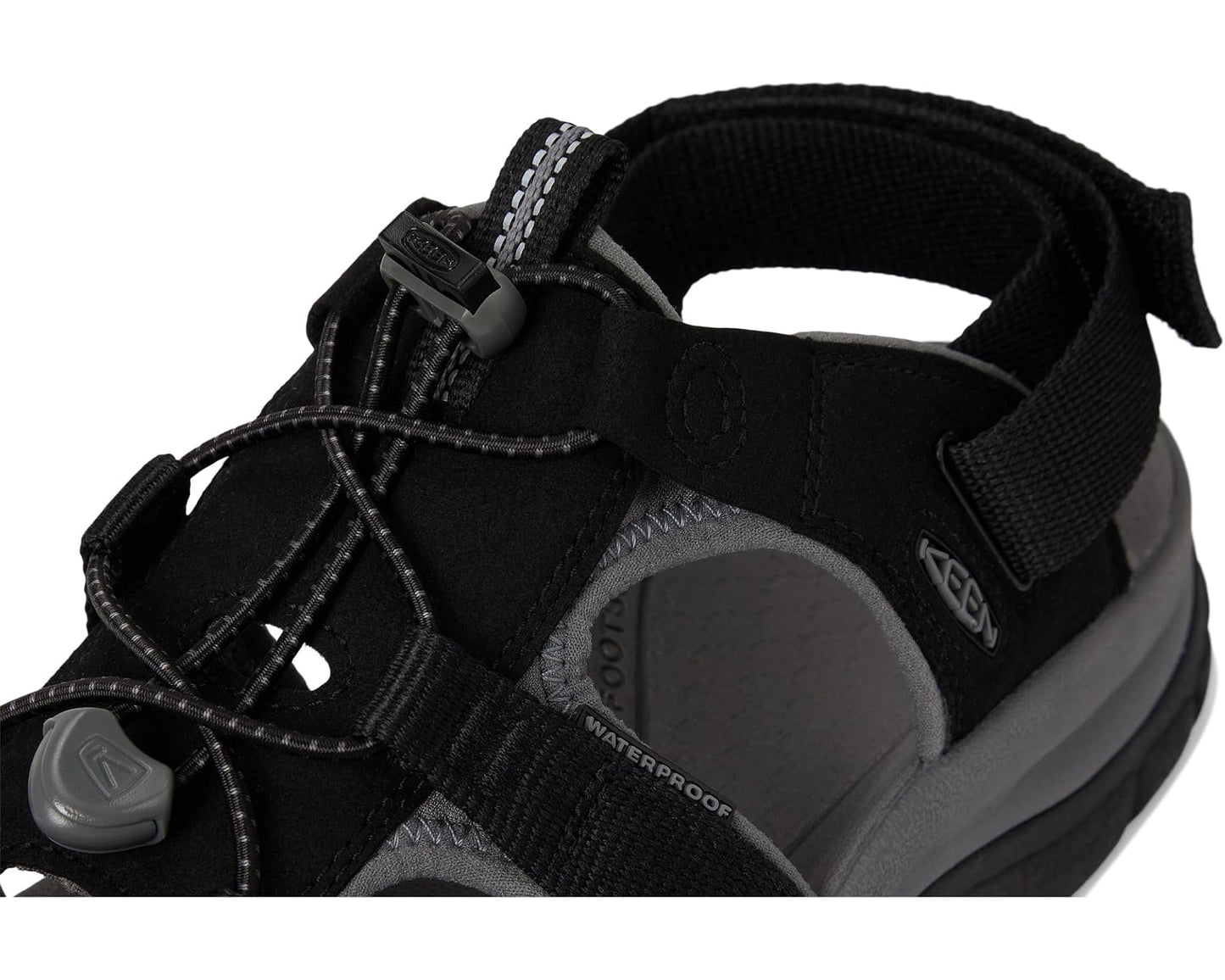 Men's KEEN Rapids H2 Black/Steel Grey