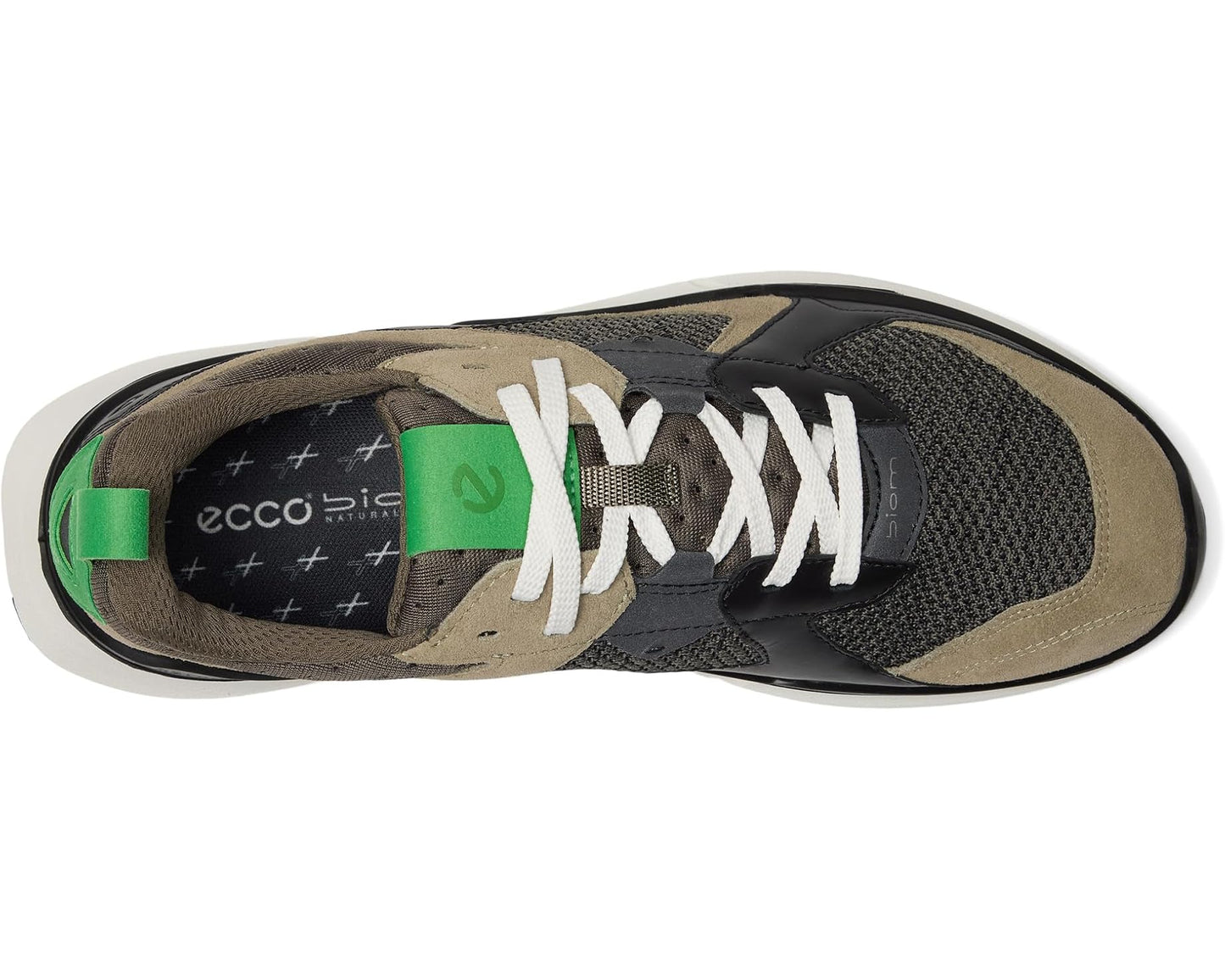 Men's ECCO Sport Biom 2.2 Sport Cross Trainer Sage Suede/Black Tarmac