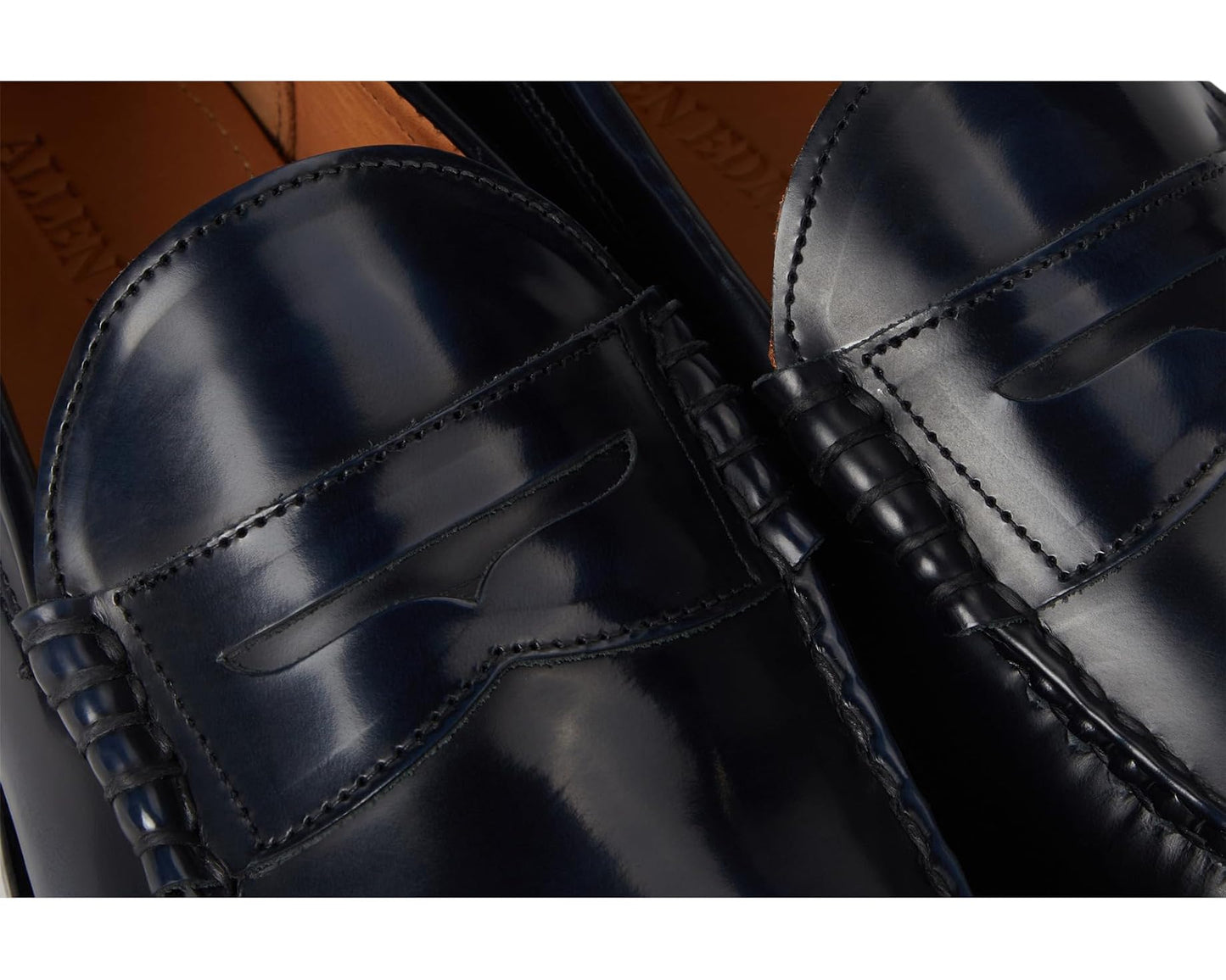 Men's Allen Edmonds Newman Antique Navy Leather