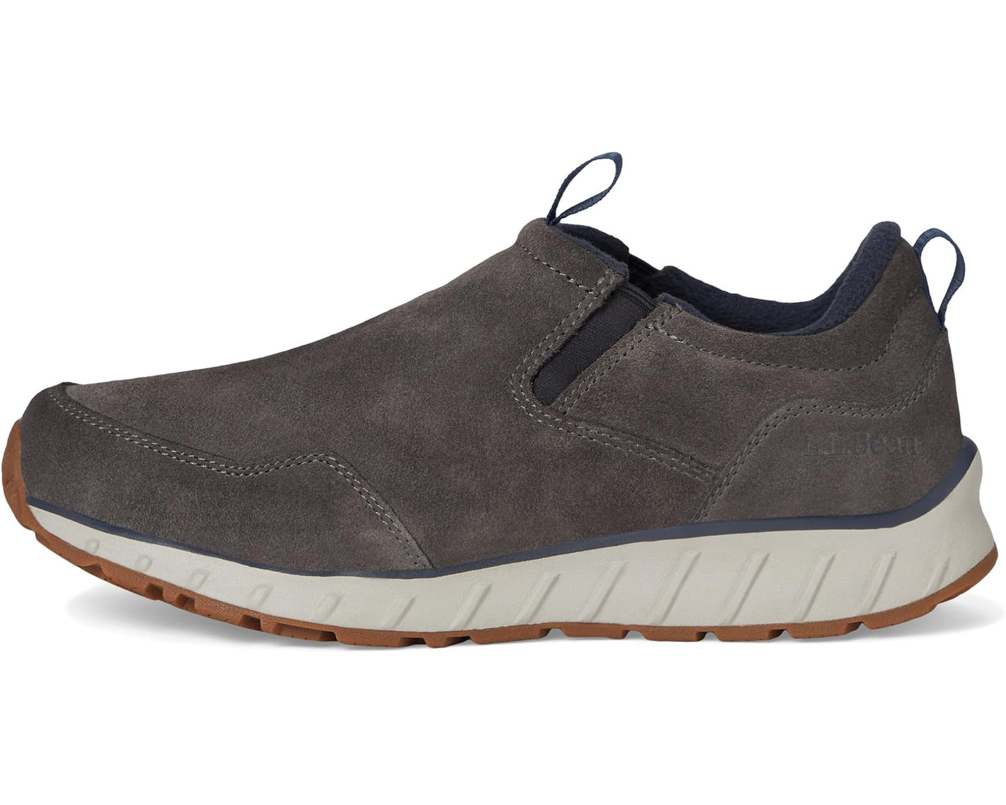 Men's L.L.Bean Snow Sneaker 5 Low Waterproof Insulated Slip-On Graphite