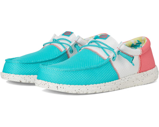 Men's Hey Dude Wally Tri Party Animal Ceramic Blue/Multi