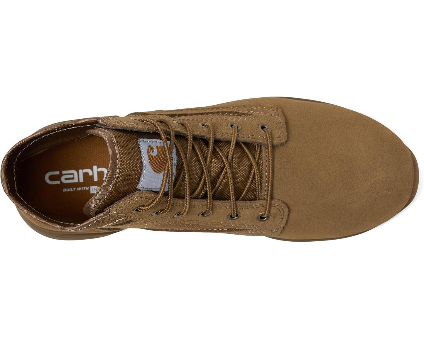 Men's Carhartt Force 5 Lightweight Sneaker Boots Soft Toe Coyote Suede