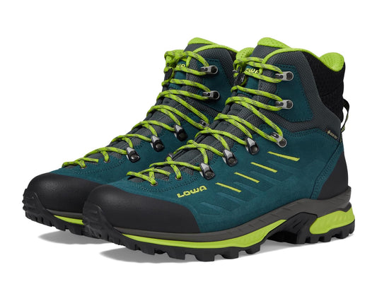 Men's Lowa Randir GTX Mid Blue/Lime