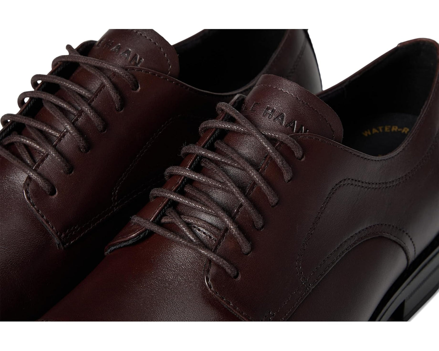 Men's Cole Haan Harmon Grand Cap Toe Oxfords Madeira/Black Wr