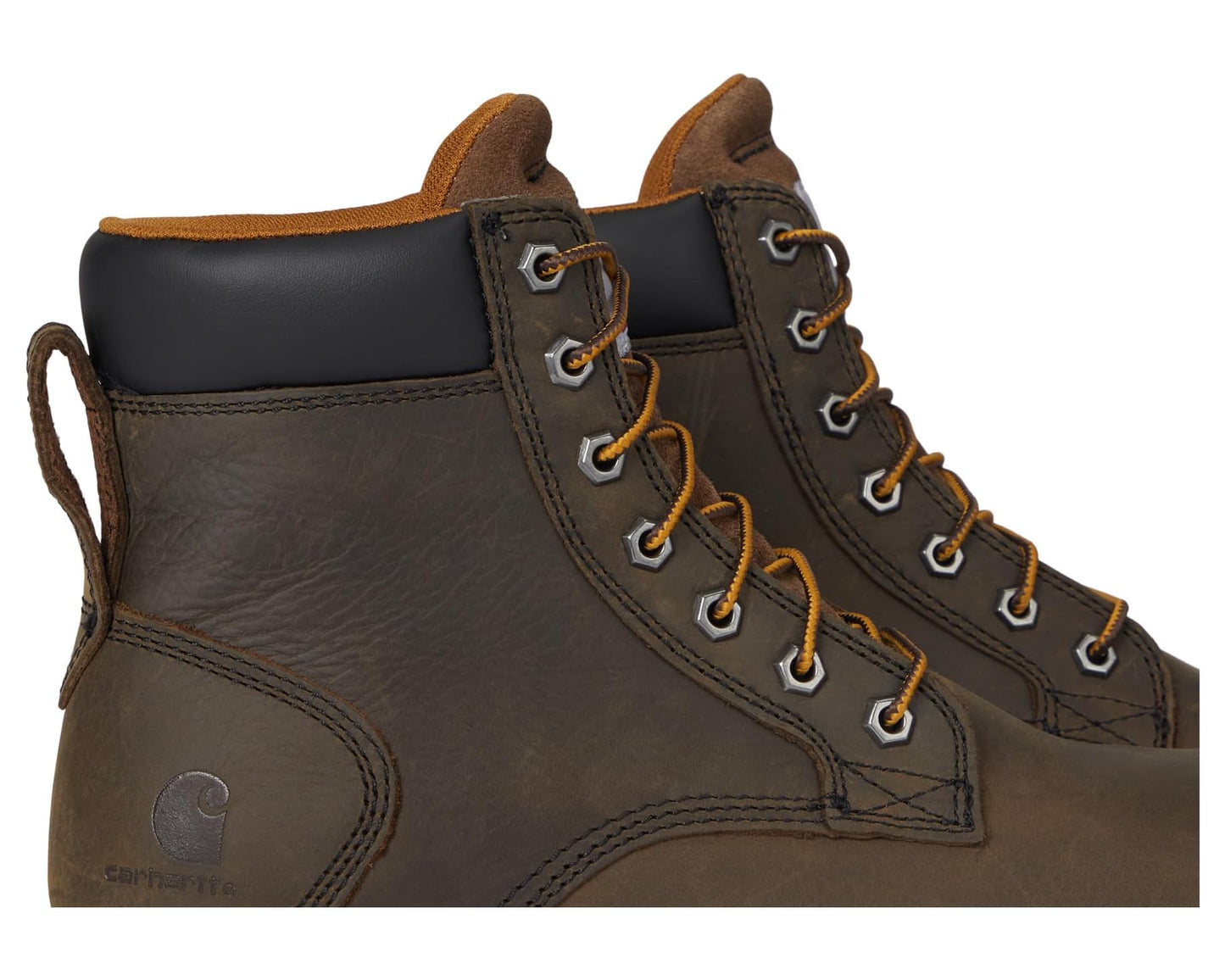 Men's Carhartt Frontier 6 Water Resistant Composite Toe Boots Mossy Brown