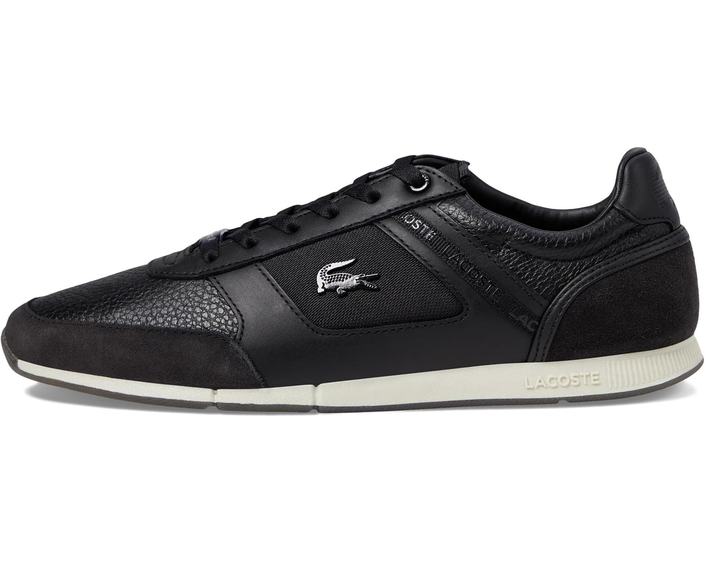 Men's Lacoste Menerva Sport Sneakers Black/White
