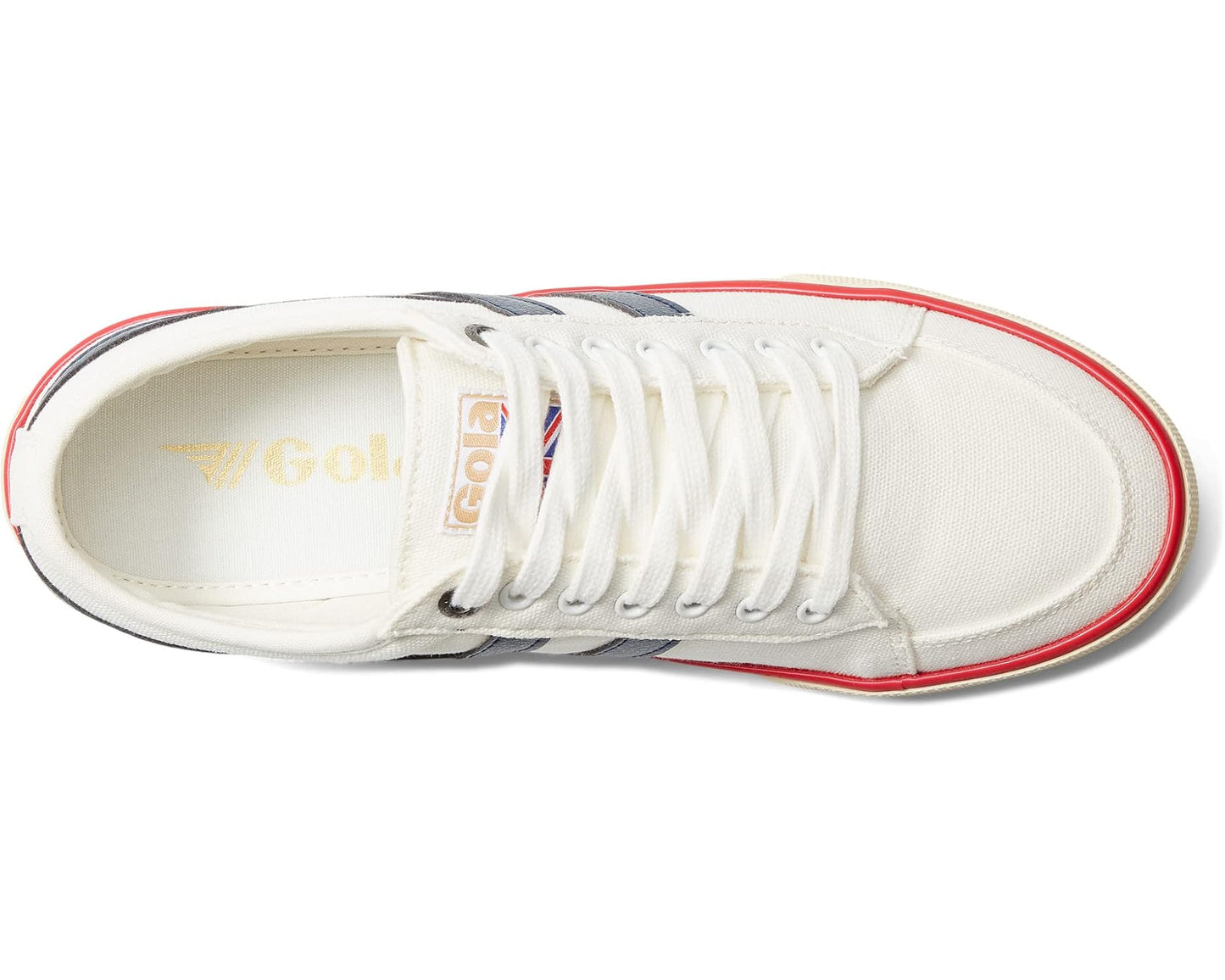 Men's Gola Comet Off-White/Navy/Red