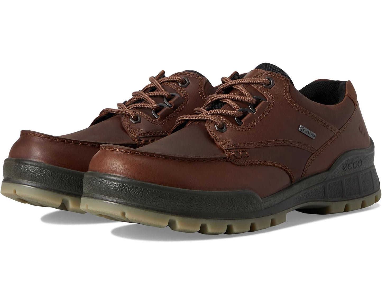 Men's ECCO Sport Track 25 Low GORE-TEX Waterproof Hiking Shoe Bison Full Grain Leather