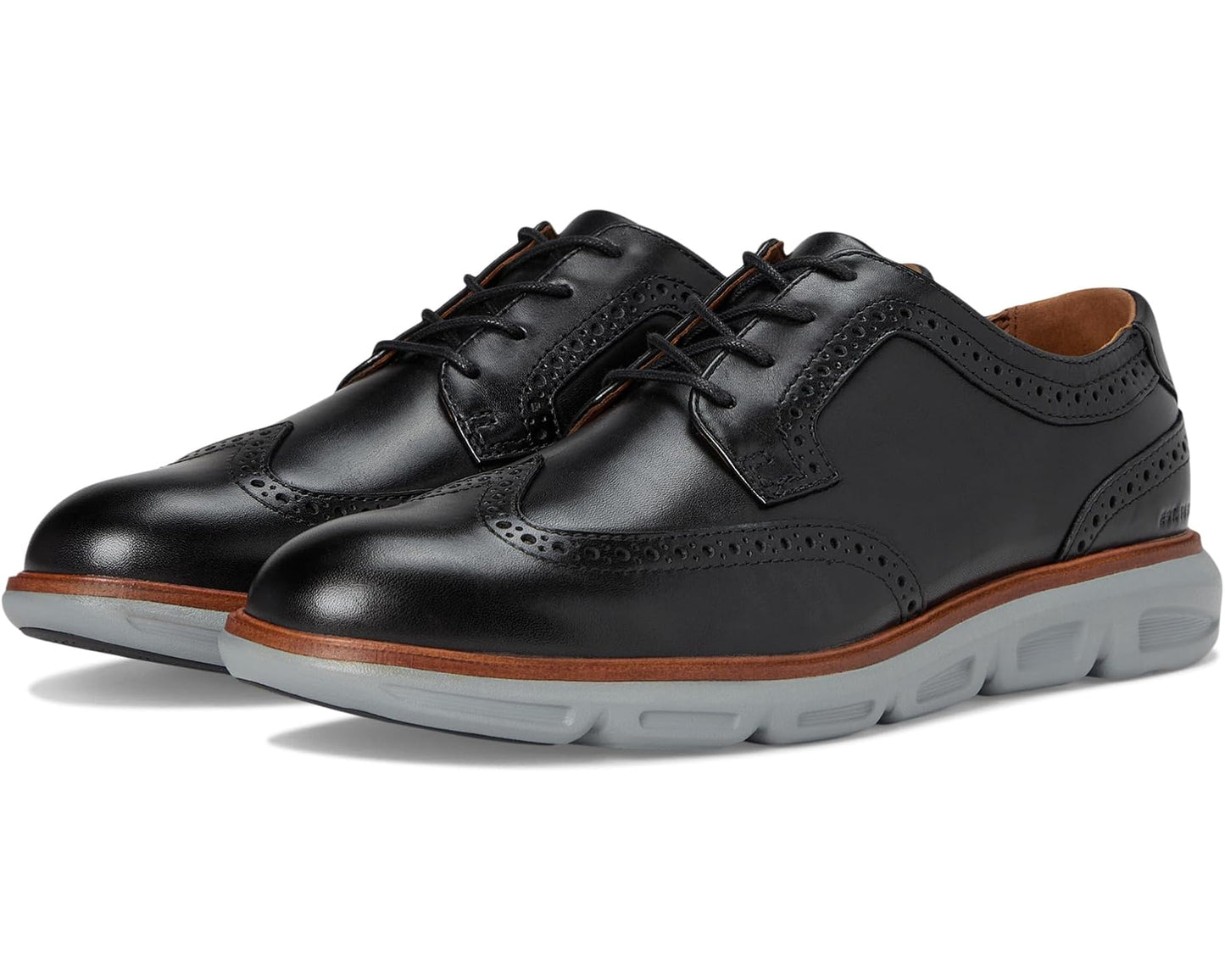 Men's Johnston & Murphy Larkin Wingtip Black Italian Calfskin
