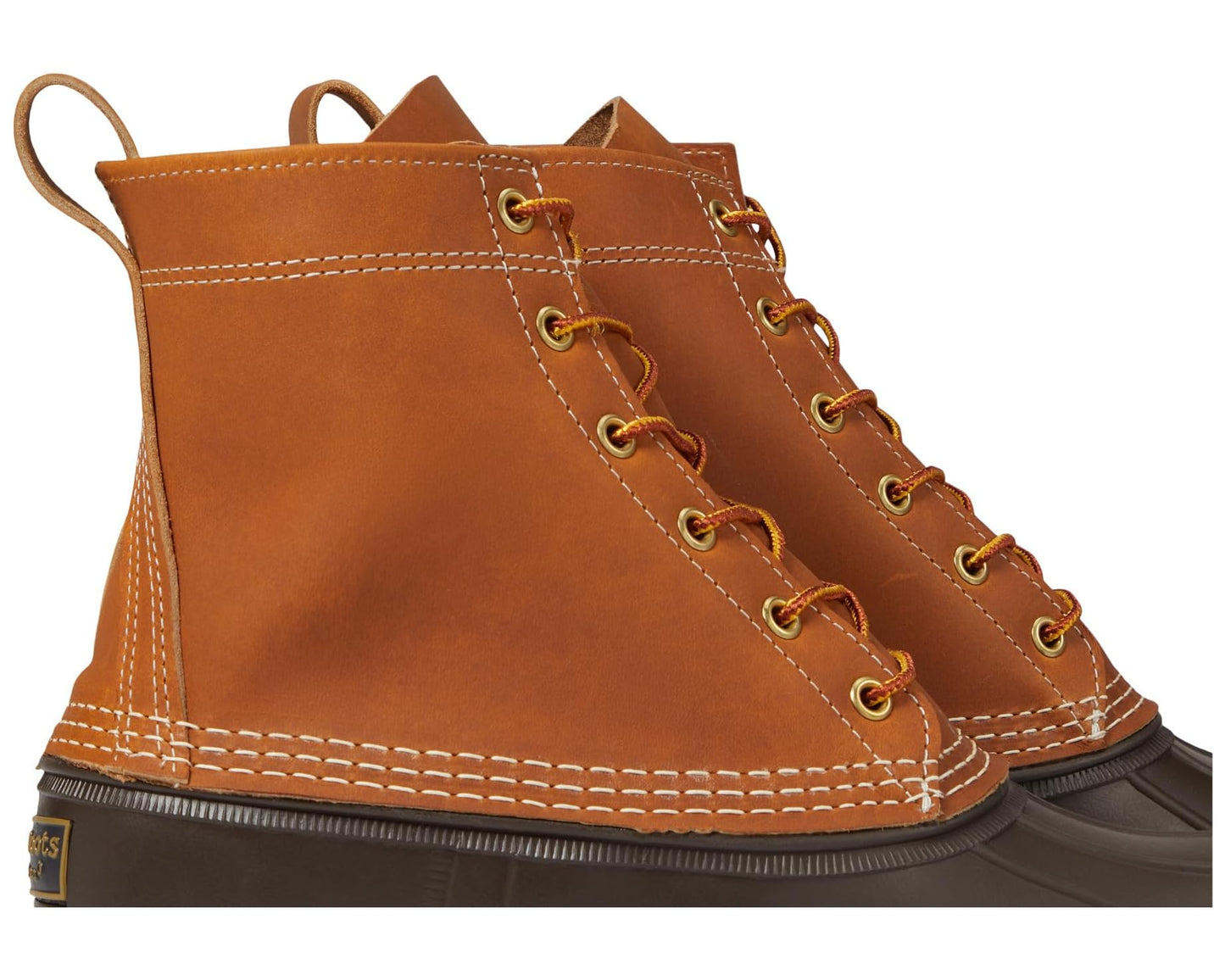 Men's L.L.Bean Bean Boots 8 Insulated Tan/Bean Boot Brown/Gum