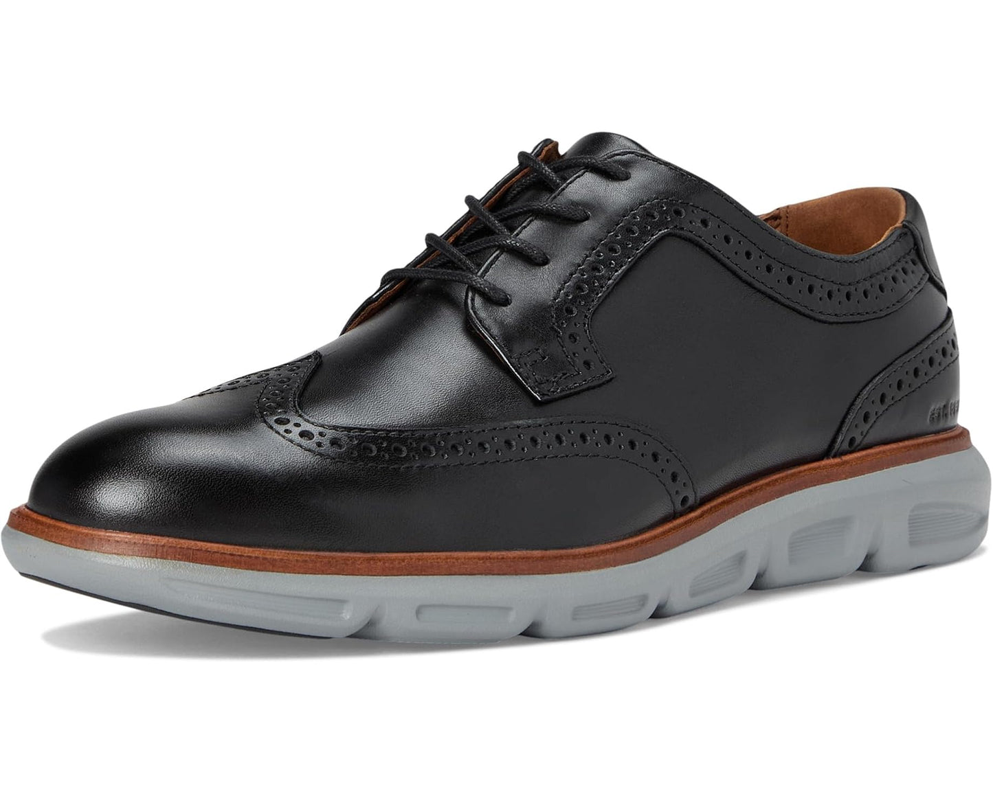 Men's Johnston & Murphy Larkin Wingtip Black Italian Calfskin