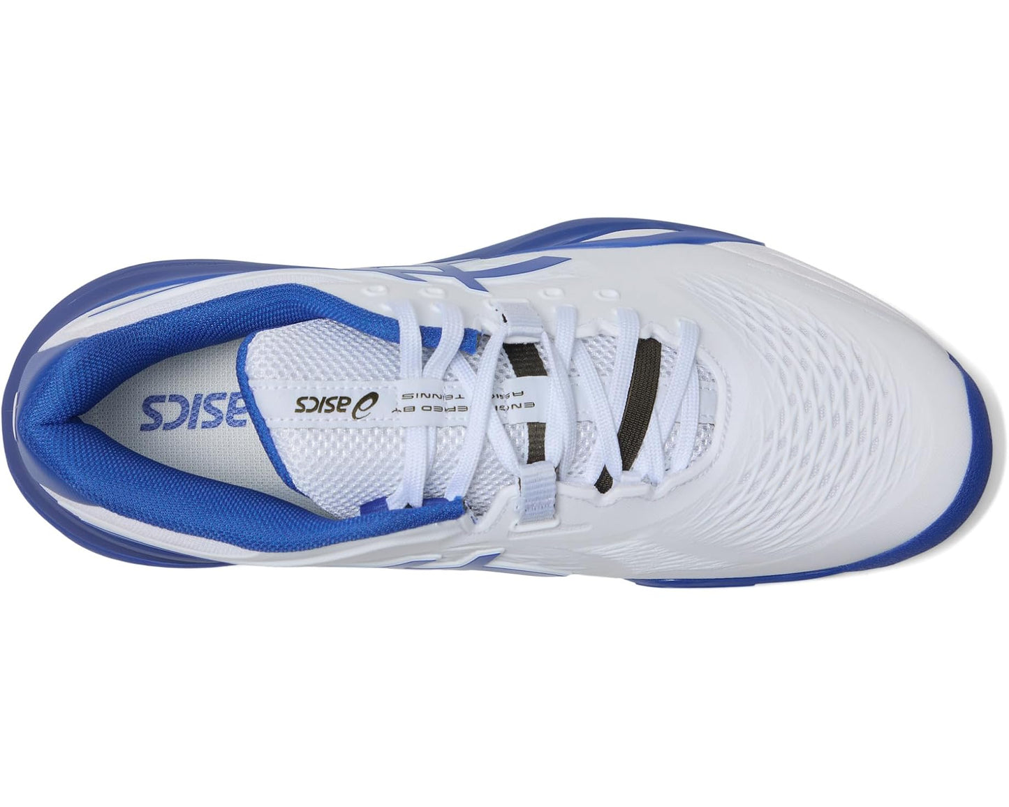 Men's ASICS Gel-Resolution X Wide White/Dark Cobalt