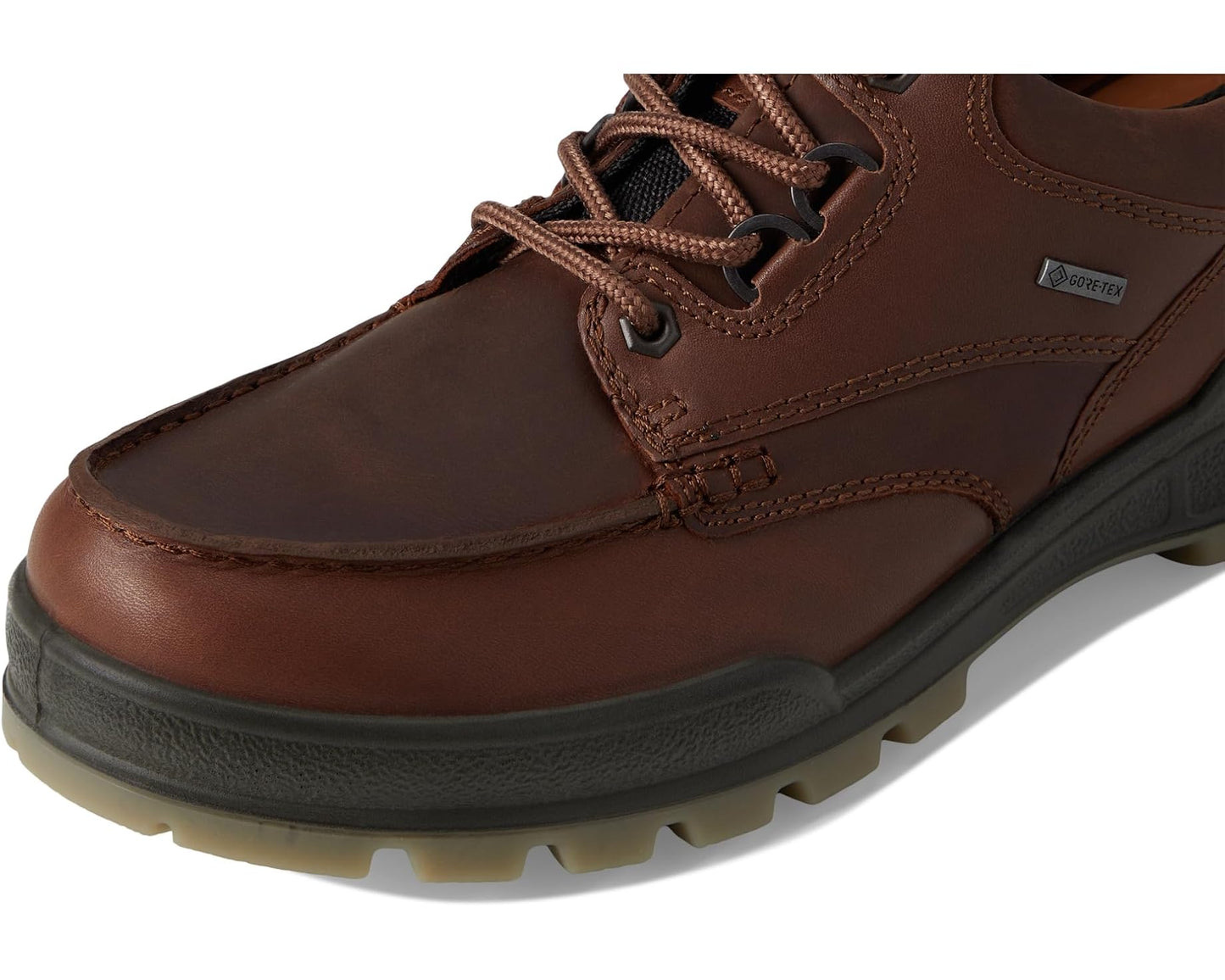 Men's ECCO Sport Track 25 Low GORE-TEX Waterproof Hiking Shoe Bison Full Grain Leather