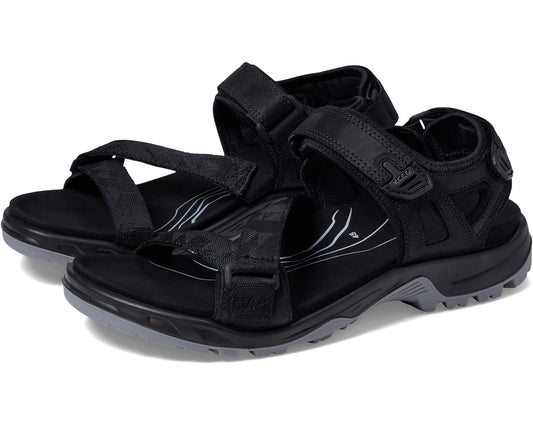 Men's ECCO Sport Yucatan Coast Sandal Black/Black