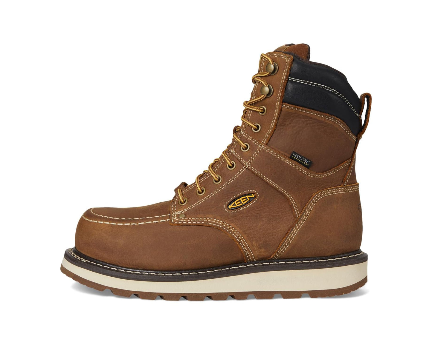 Men's KEEN Utility Cincinnati 8 Waterproof (Comp Toe) Belgian/Sandshell