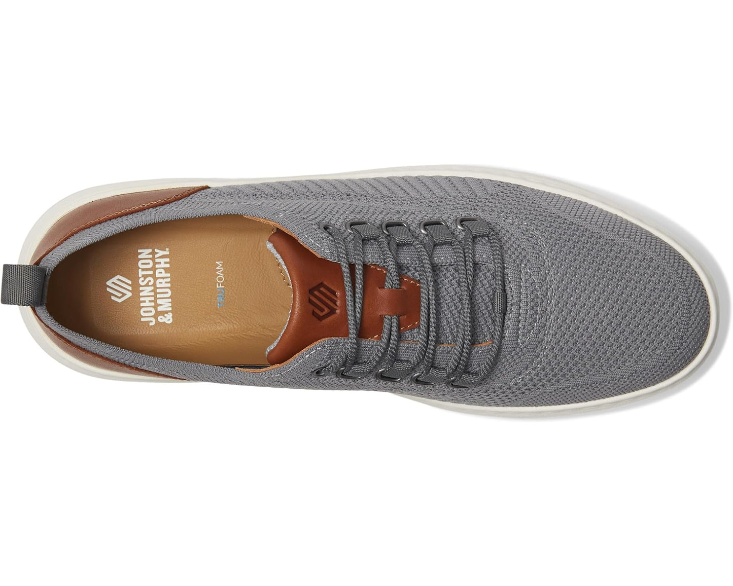 Men's Johnston & Murphy Anders Knit U-Throat Gray