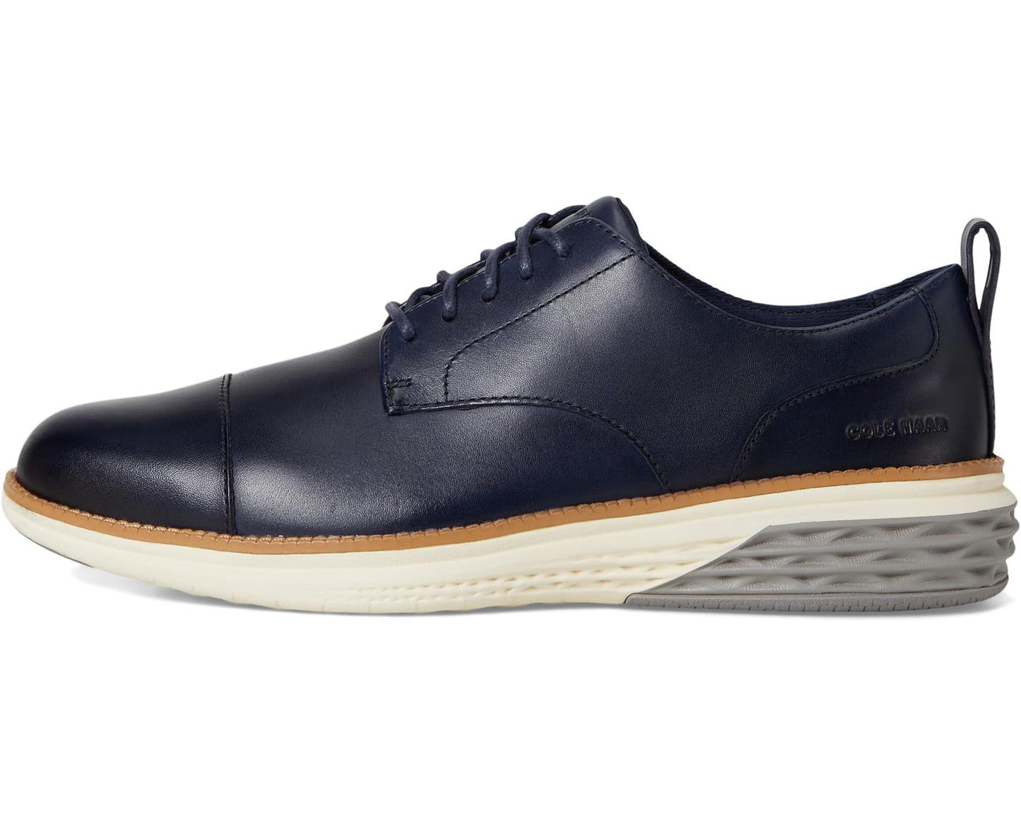 Men's Cole Haan Grand Hurrion Cap Toe Oxford Midnight Moon/Ivory/Sleet
