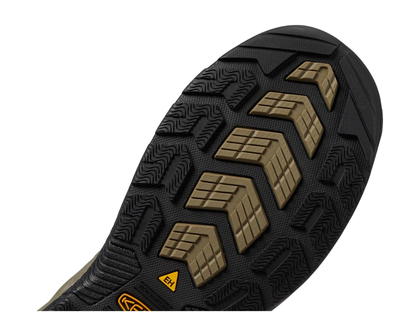 Men's KEEN Utility Flint II (Soft Toe) Cascade Brown/Golden Rod