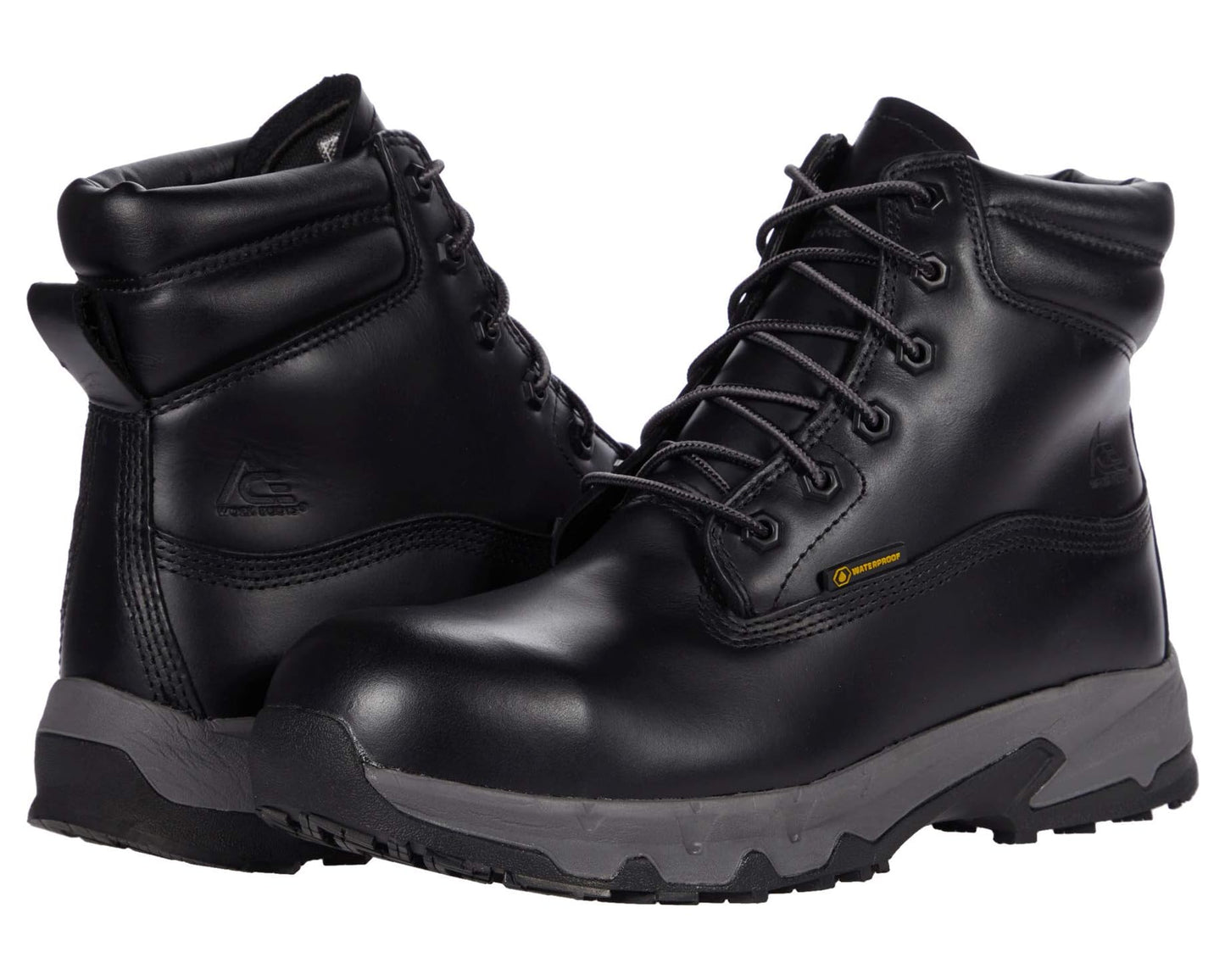 Men's ACE Work Boots Pike Chill Composite Toe Black