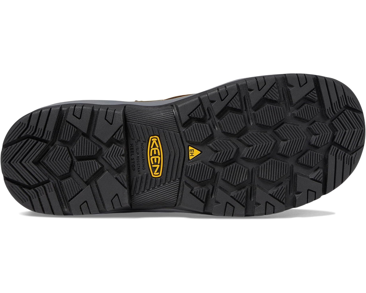 Men's KEEN Utility Evanston 6” Soft Toe Waterproof Bison/Black