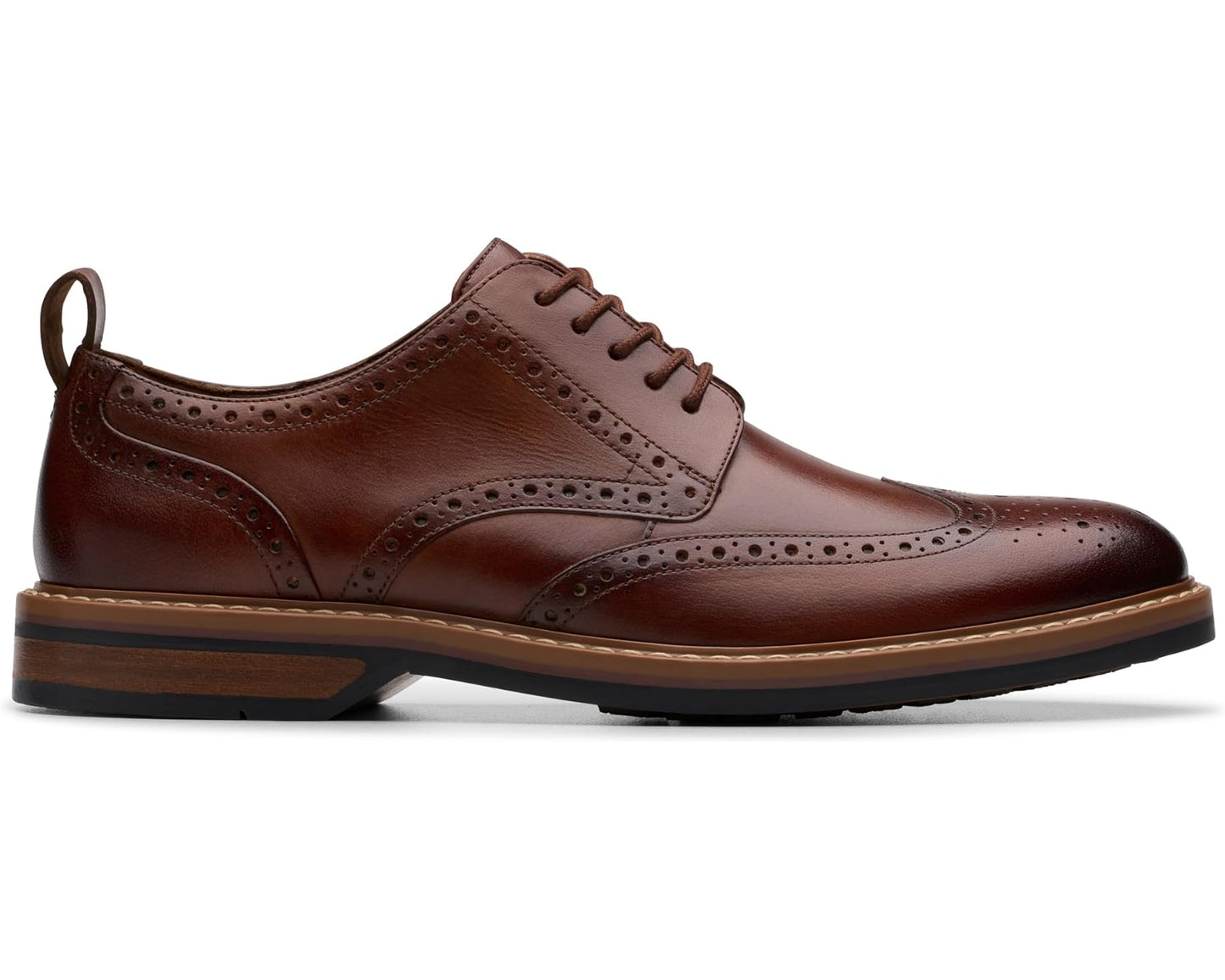 Men's Clarks Aldwin Limit Mid Tan Leather