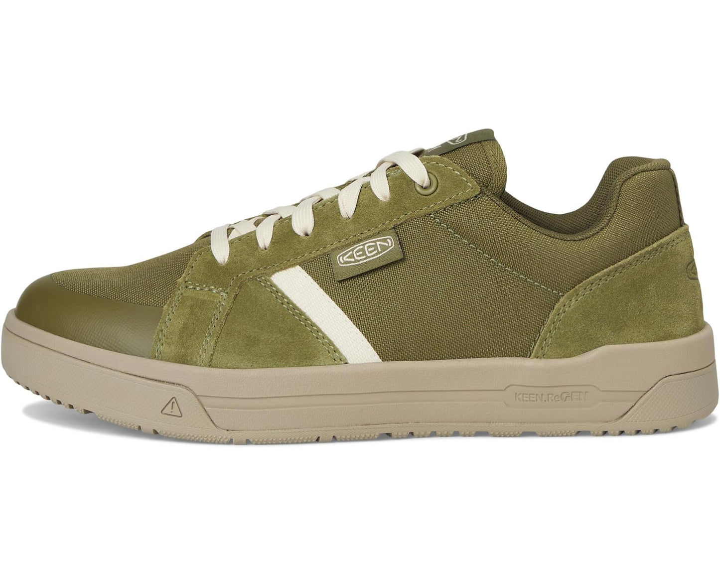 Men's KEEN Utility Kenton Work Shoes (Soft Toe) Winter Moss/Birch