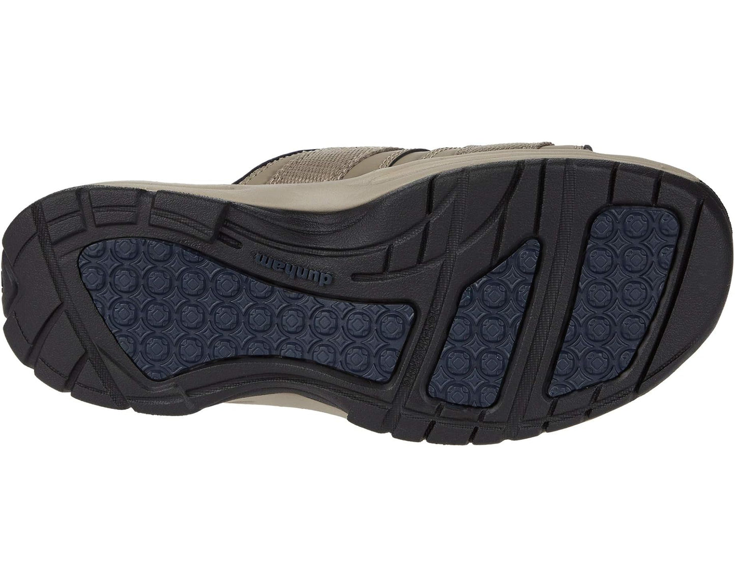 Men's Dunham Newport Slide Water Friendly Taupe Grey