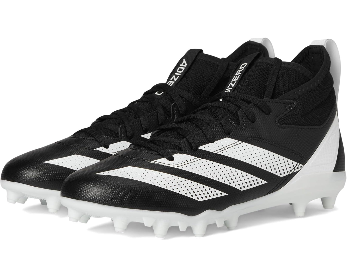 Men's adidas Adizero Impact.2 Football Cleats Black/White/Black