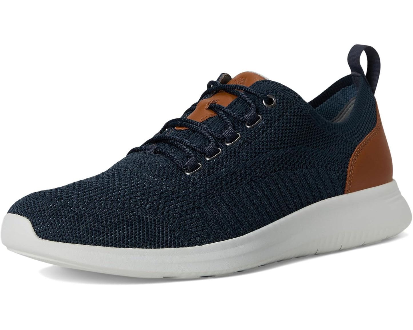 Men's Johnston & Murphy Amherst Knit U Throat Navy Knit