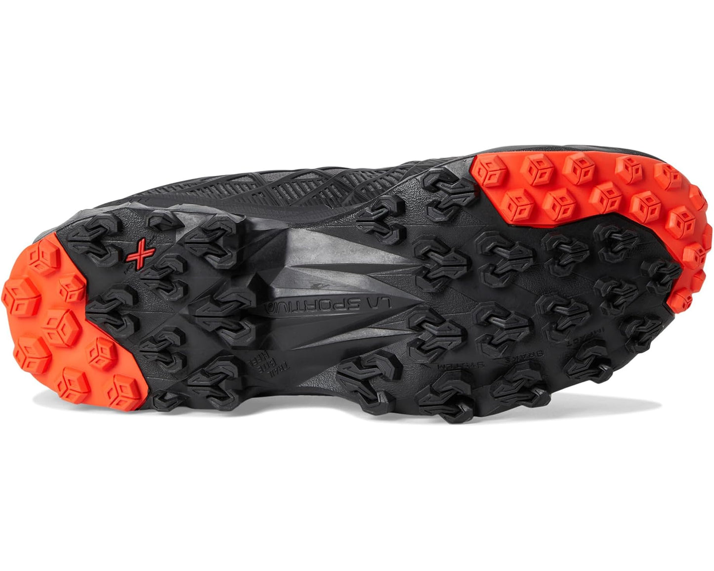 Men's La Sportiva Akyra II Carbon/Cherry Tomato