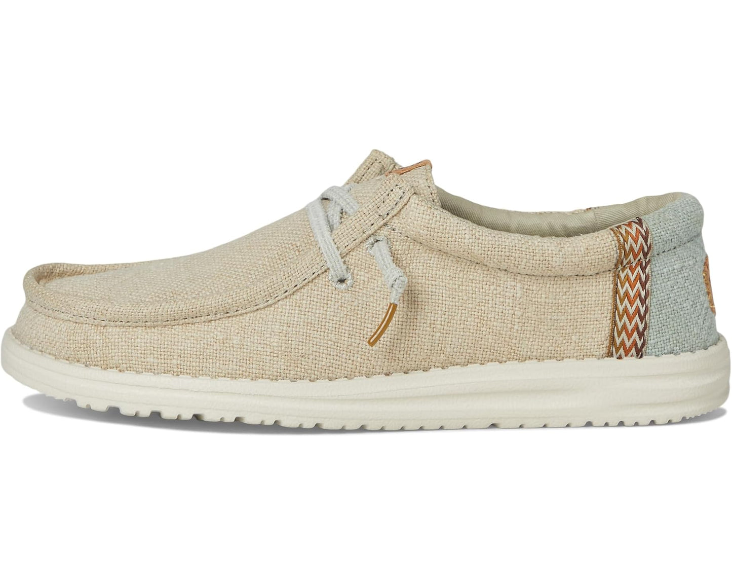 Men's Hey Dude Wally Jute Stone Grey/Iceberg Green