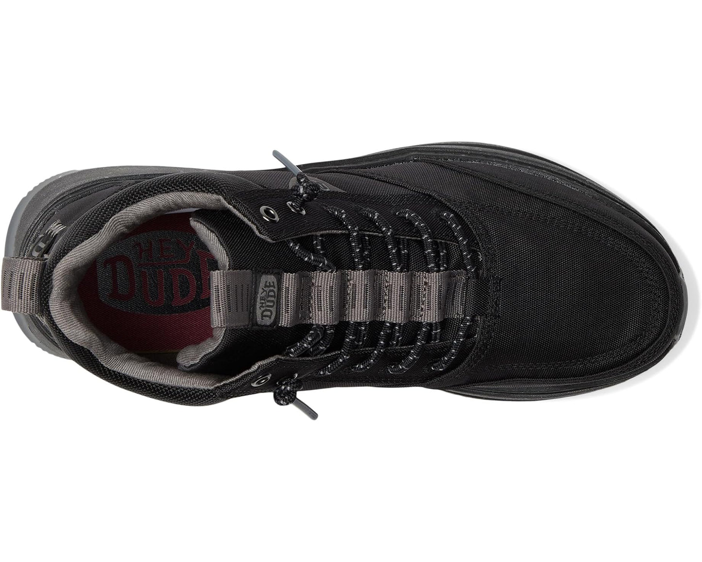 Men's Hey Dude Tahoe Nylon Black/Granite Grey