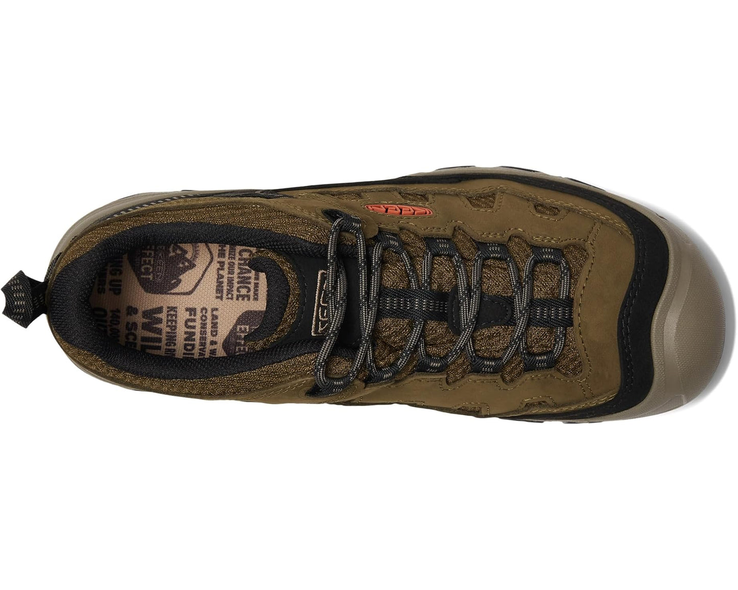 Men's KEEN Targhee IV Vent Dark Olive/Gold Flame