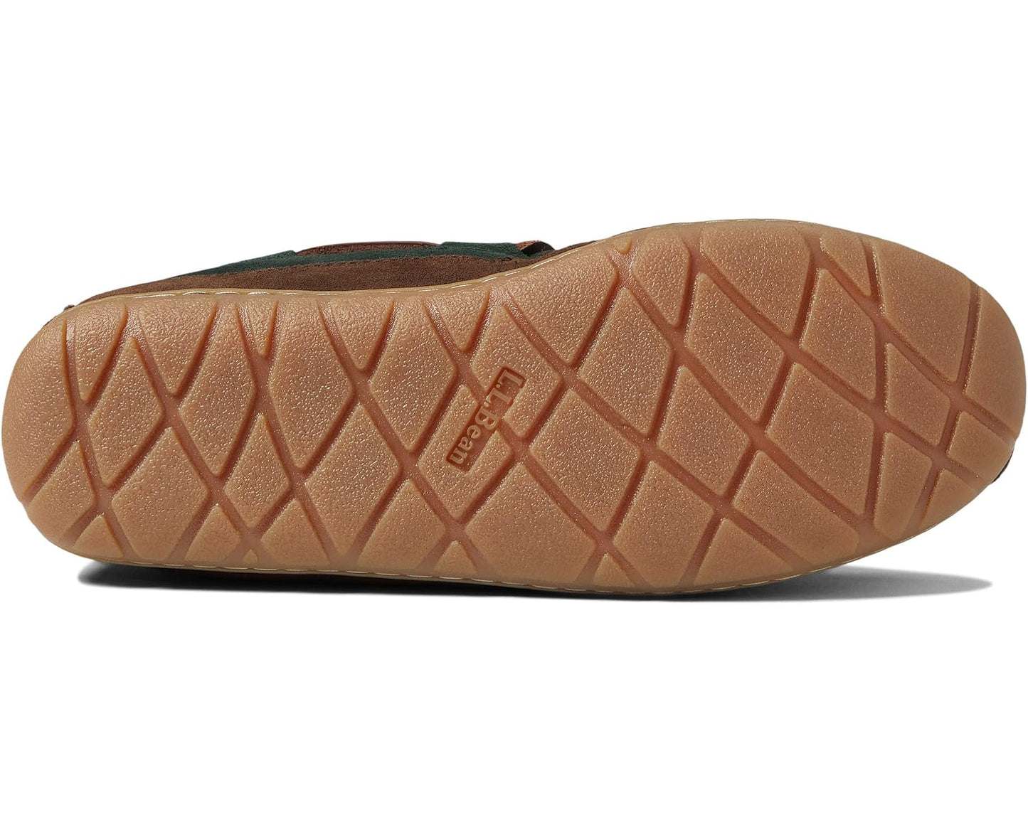 Men's L.L.Bean Wicked Good Moccasins Black Spruce/Chocolate