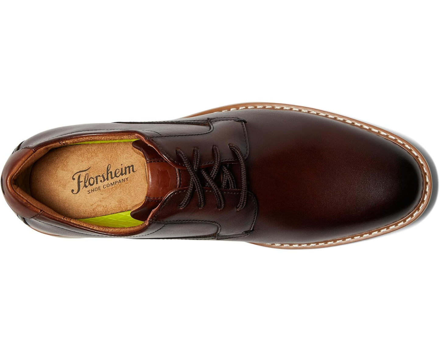 Men's Florsheim Norwalk Plain Toe Oxford Brown