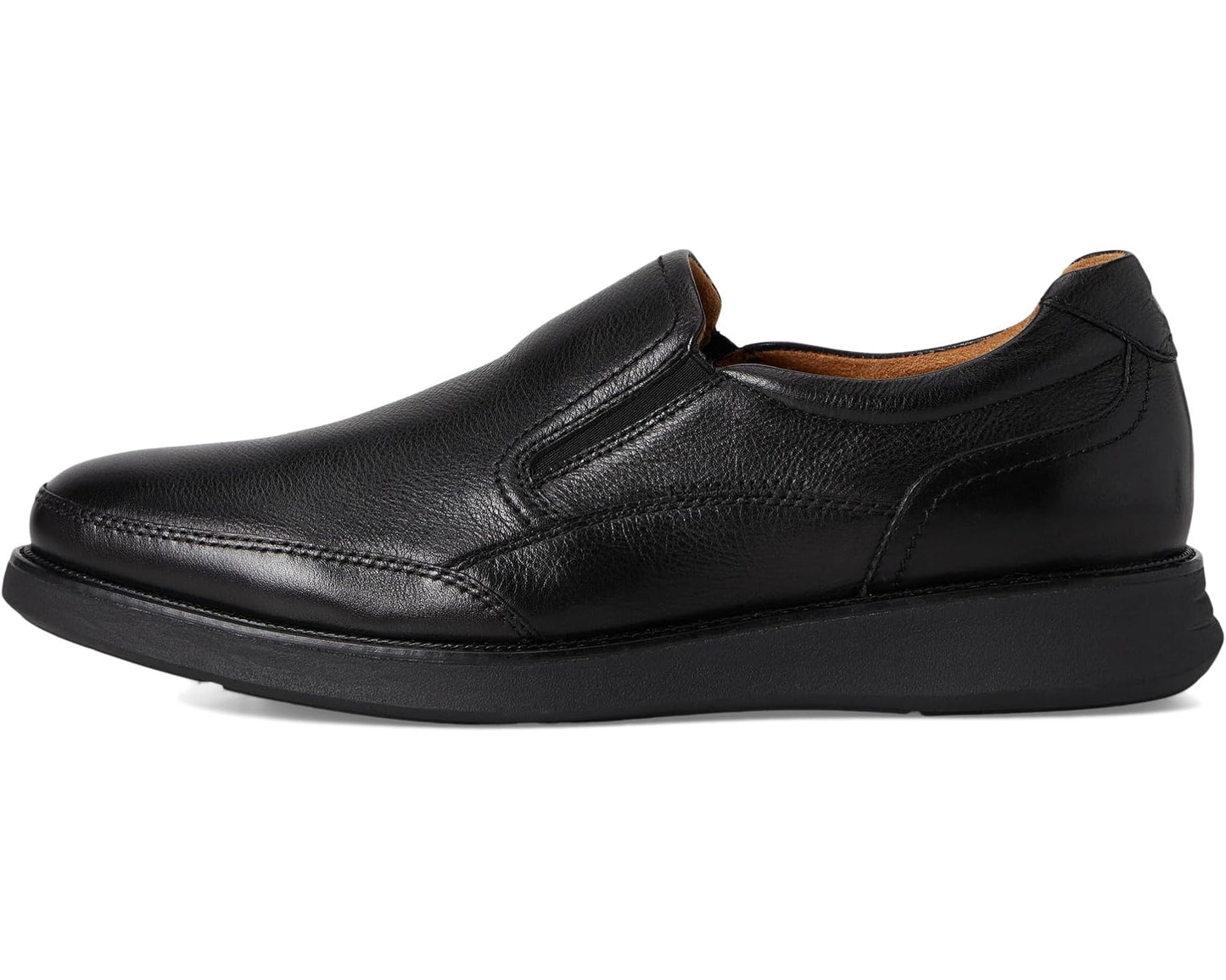 Men's Florsheim Launch Moc Toe Slip-On Black