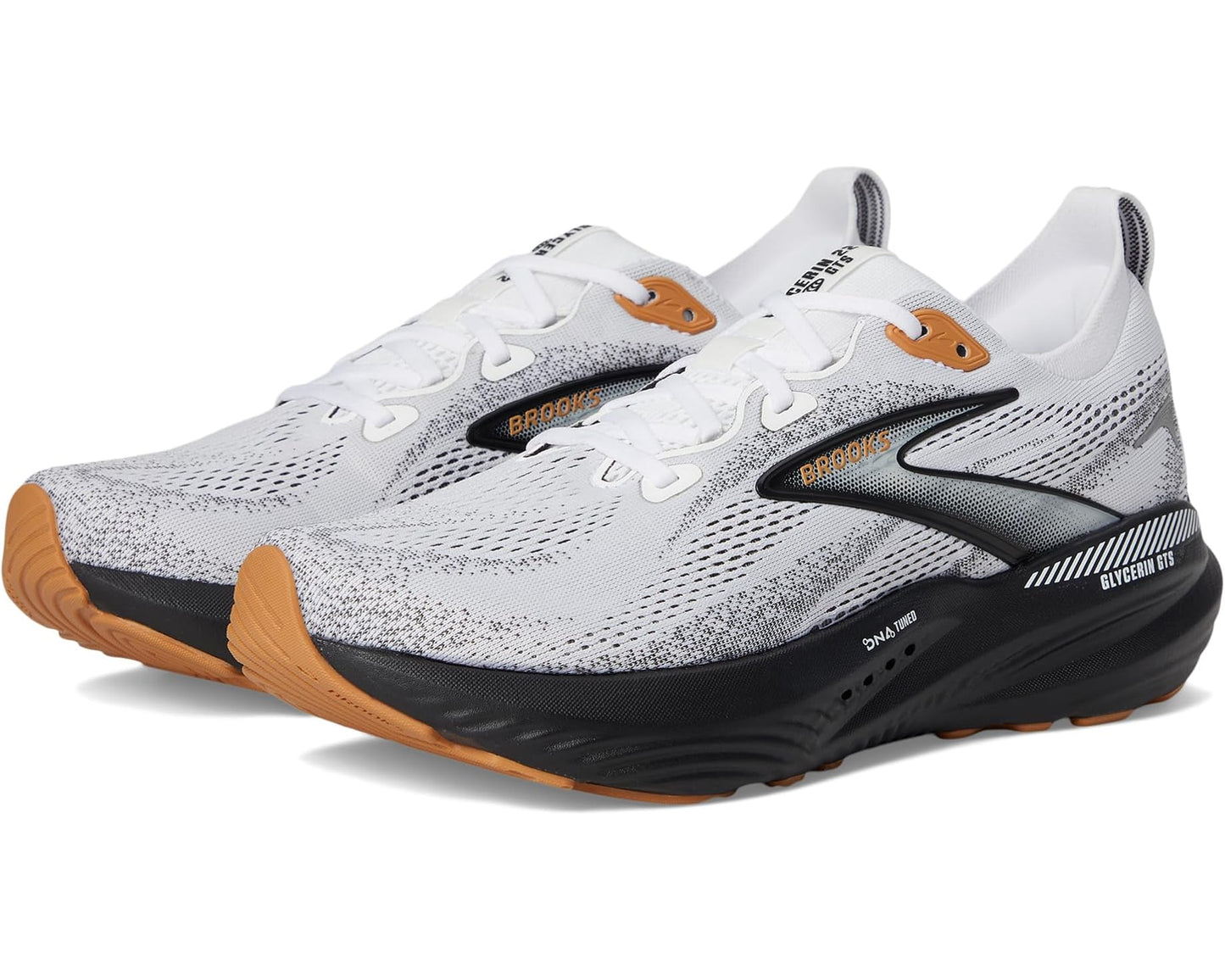 Men's Brooks Glycerin GTS 22 White/Grey/Black