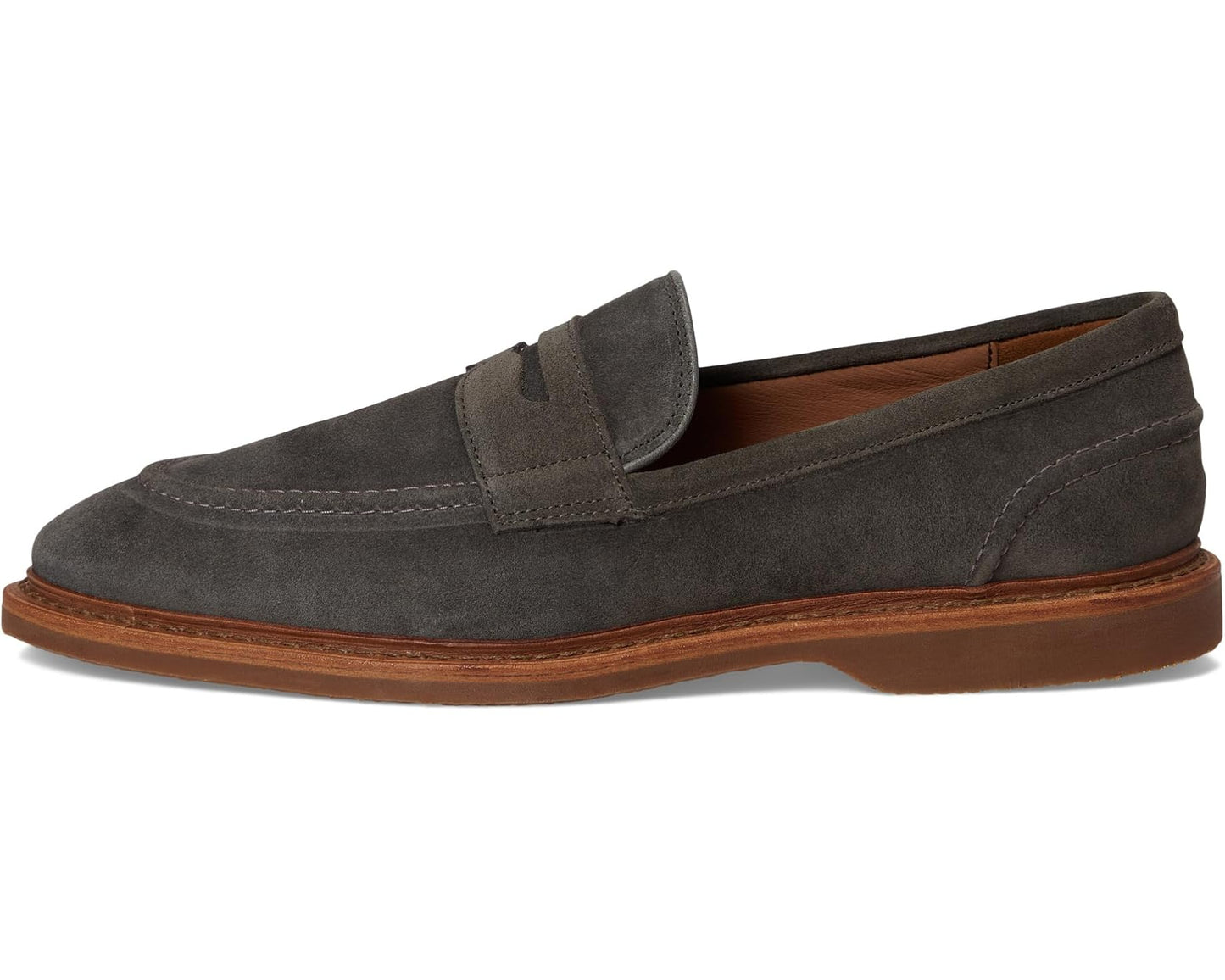 Men's Allen Edmonds Rand Verse Loafer/Moc Shoes Dark Grey