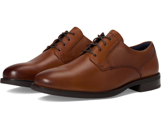 Men's Cole Haan Bedford Plain-Toe Oxford British Tan/Java