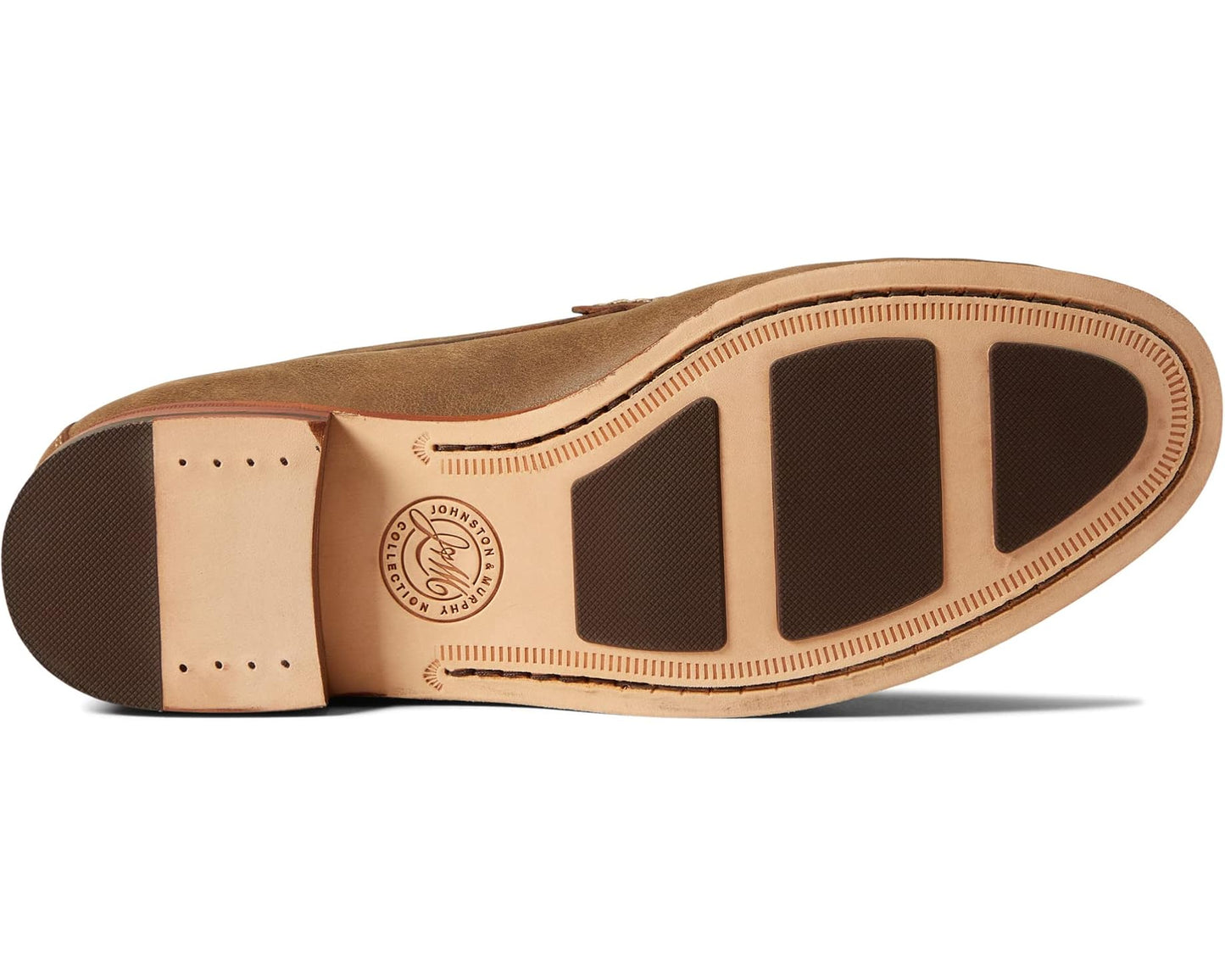 Men's Johnston & Murphy Collection Baldwin Leather Bit Brown American Full Grain