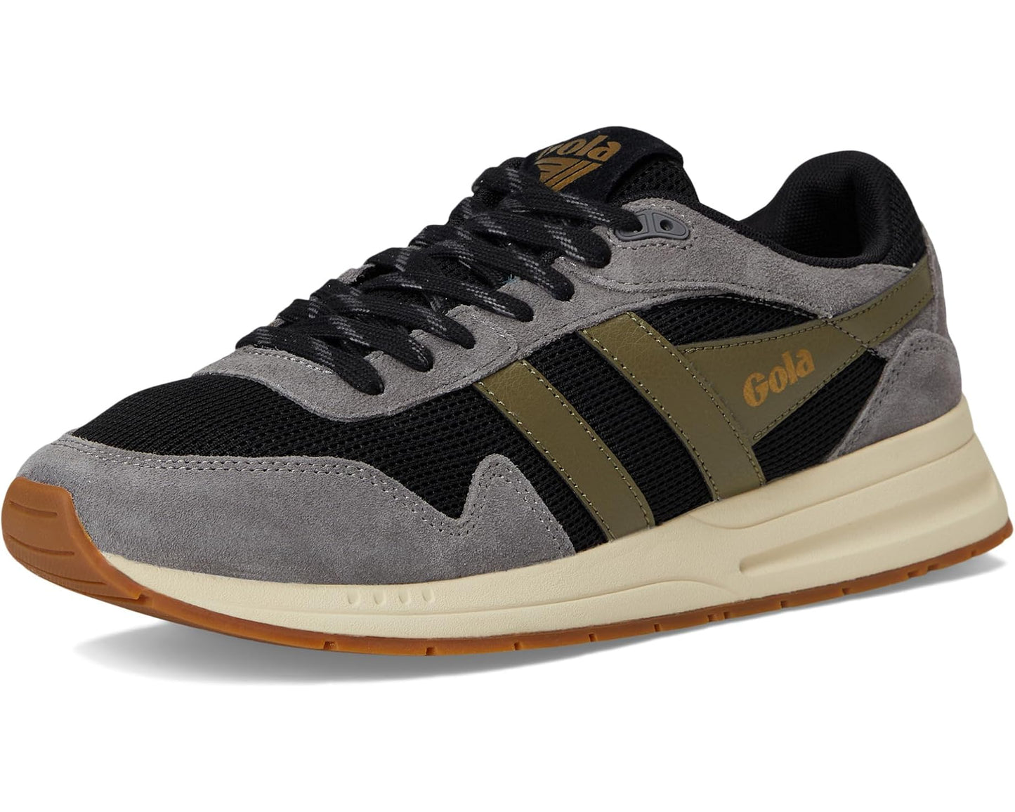 Men's Gola Delta Black/Ash/Khaki