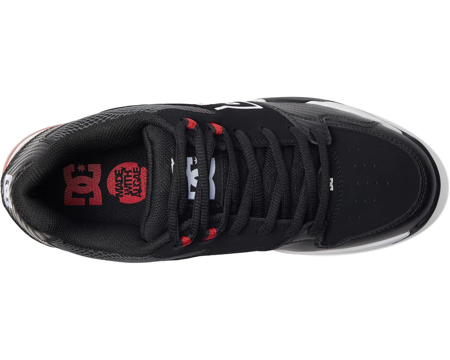 Men's DC Versatile Black/White/Athletic Red 1