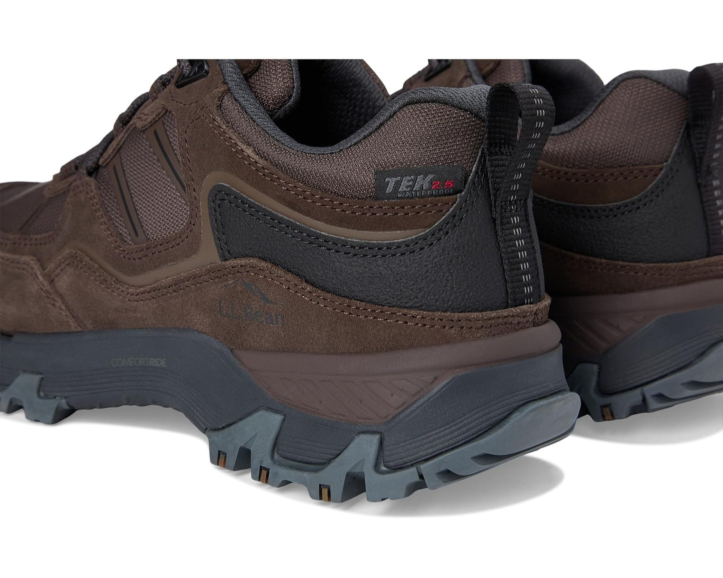 Men's L.L.Bean Trail Model X Low Waterproof Hiker Deepest Brown