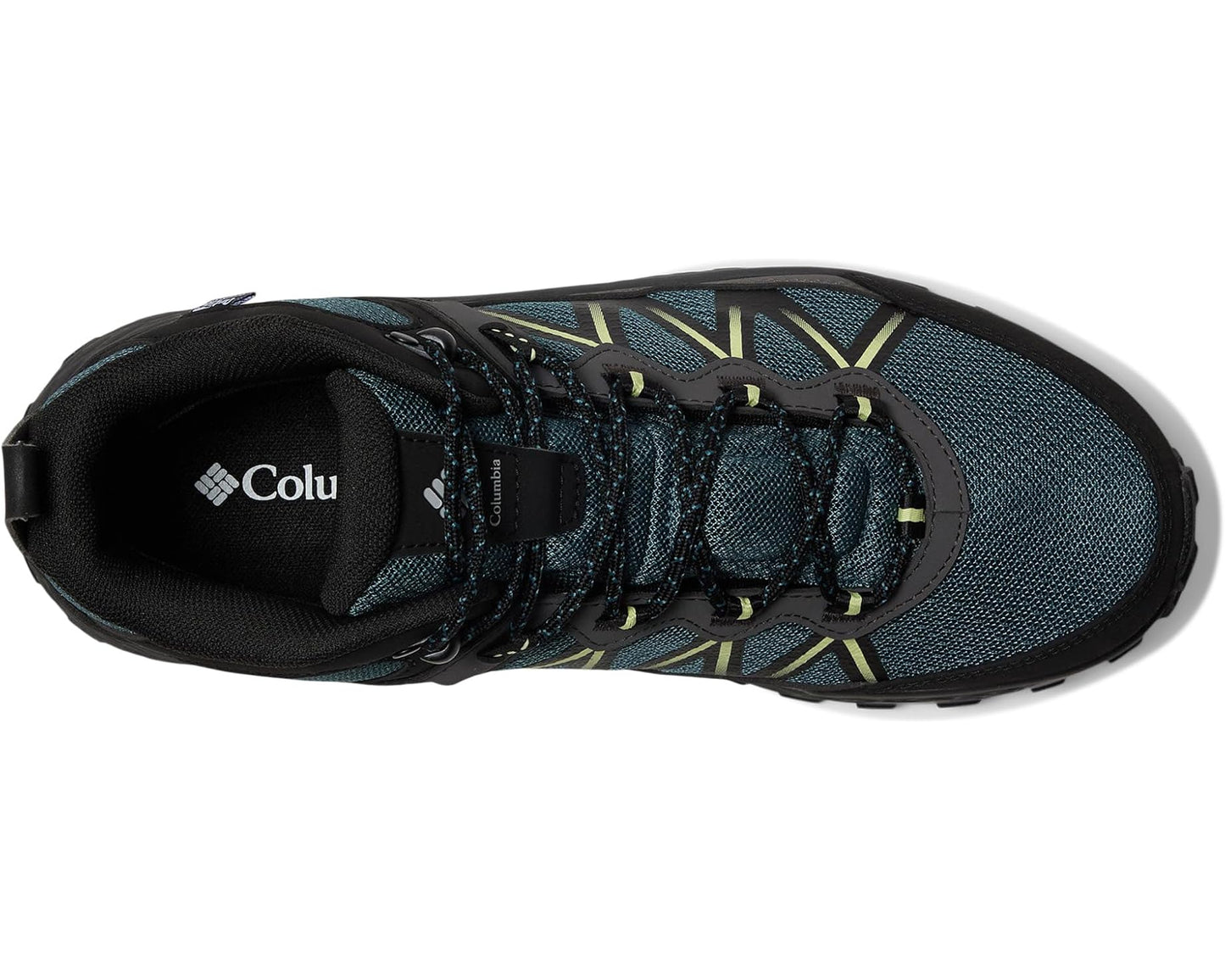Men's Columbia Peakfreak Rush Mid Outdry Everblue/Citron Haze