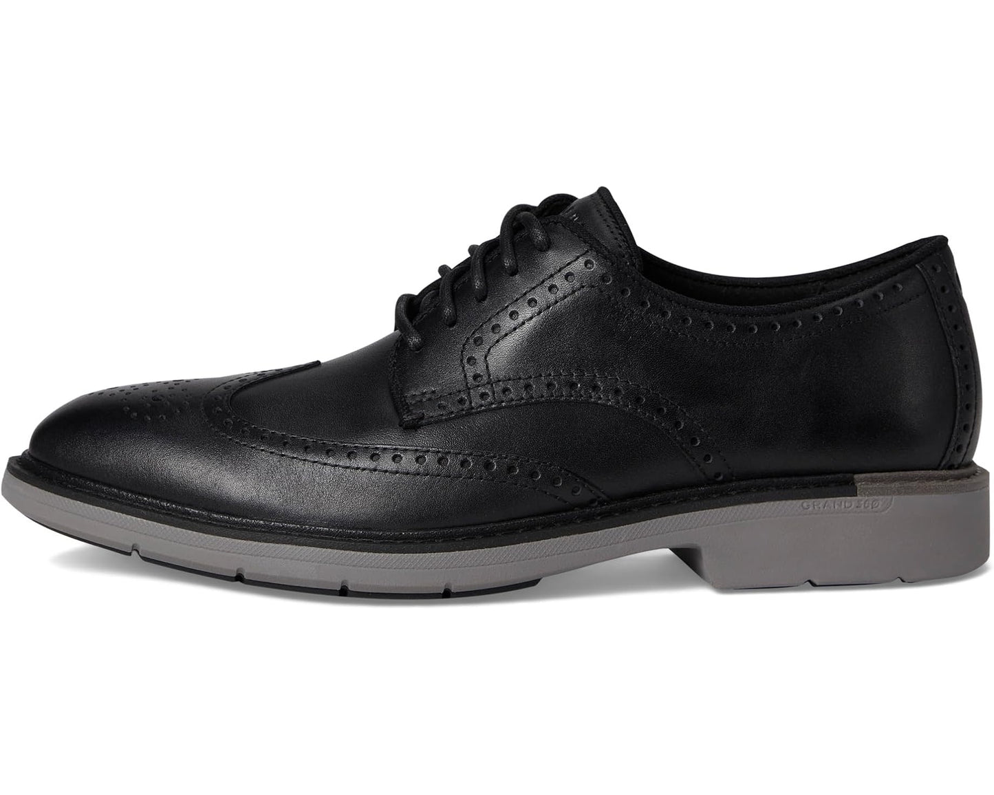 Men's Cole Haan Go-To Wing Oxford Black/Gray Midsole