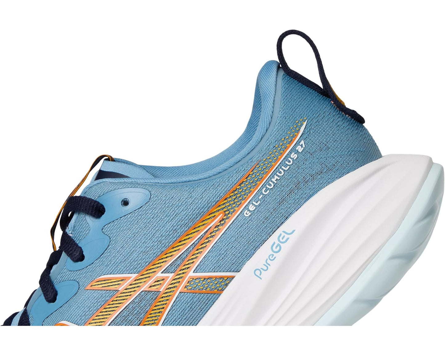 Men's ASICS GEL-Cumulus 27 Saba Blue/White
