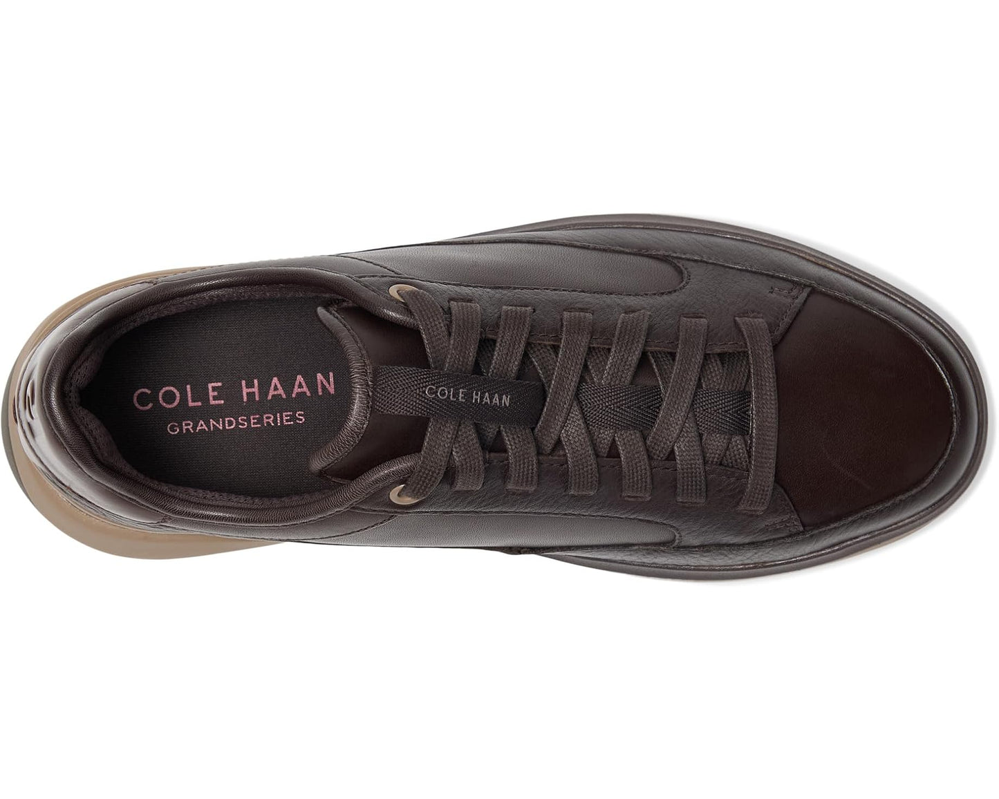 Men's Cole Haan Grandpro All Day Court Leather Sneakers Chocolate/Madeira Suede/Irish Coffee