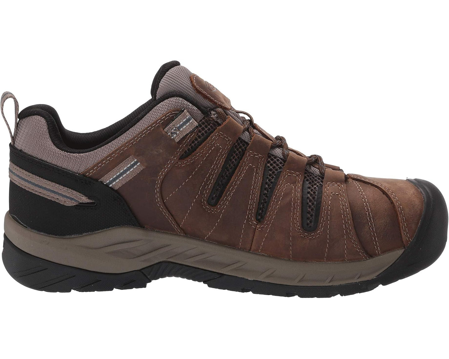 Men's KEEN Utility Flint II Waterproof (Steel Toe) Cascade Brown/Orion Blue